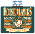 BOISE HAWKS STICKERS