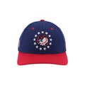 BOISE HAWKS AMERICA 250 FLEX FIT ON FIELD HAT, NAVY/RED