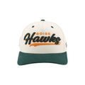 BOISE HAWKS MARQUEE SNAP BACK HAT, CREAM/GREEN