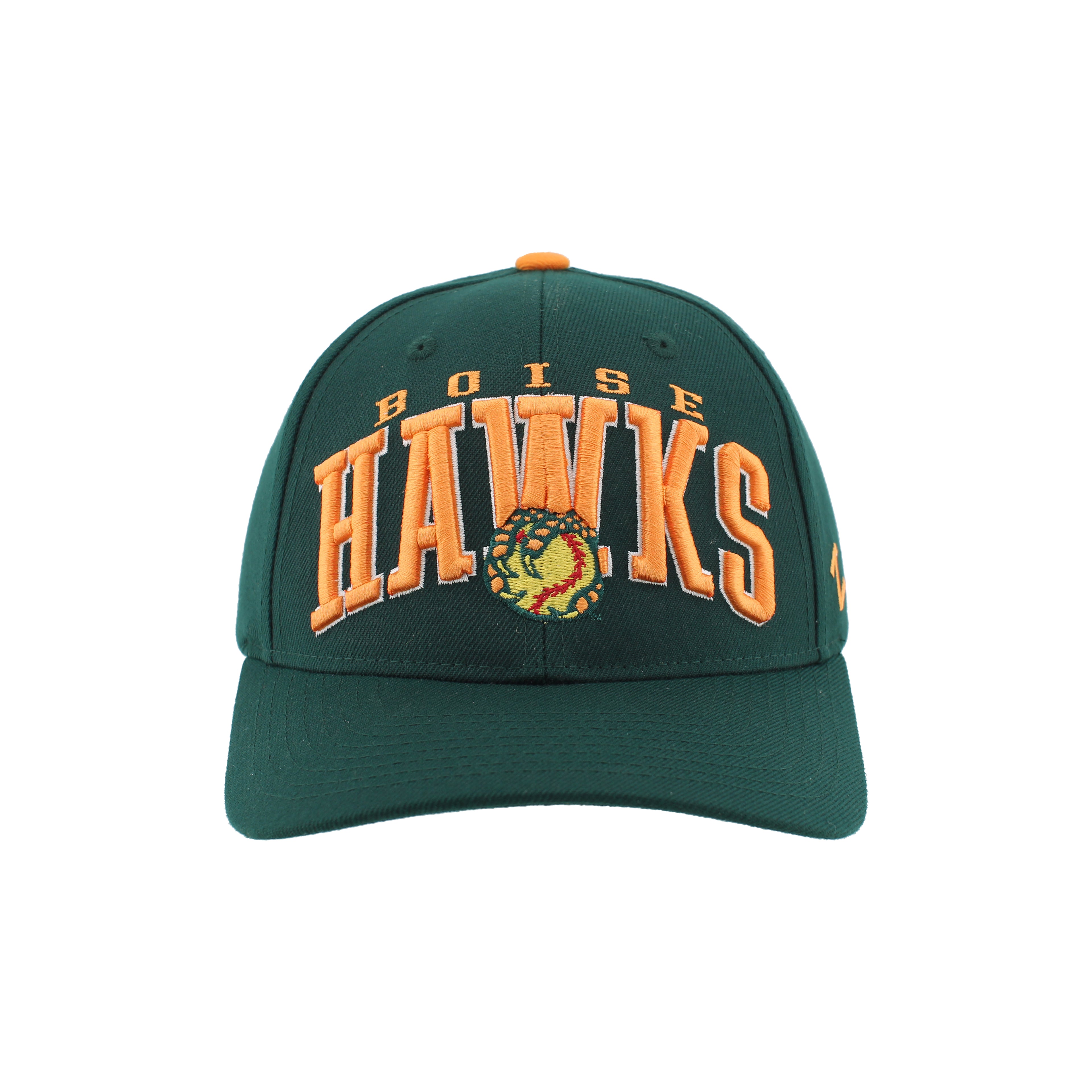 BOISE HAWKS RECON SNAPBACK ADJUSTABLE HAT, GREEN