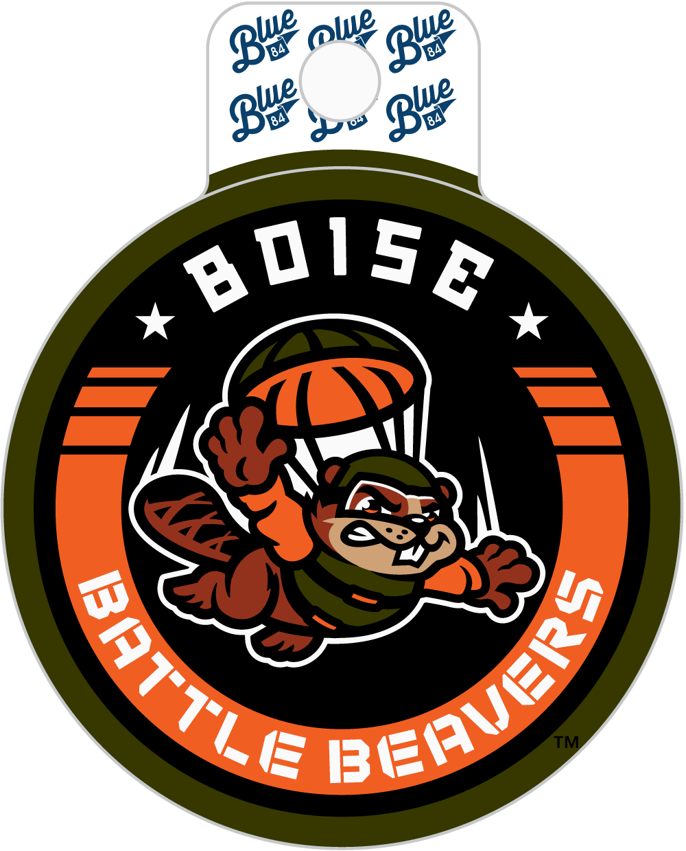 BOISE BATTLE BEAVERS DECAL