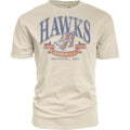 BOISE HAWKS HARSH NOISE H-WING TEE, CAPPUCCINO