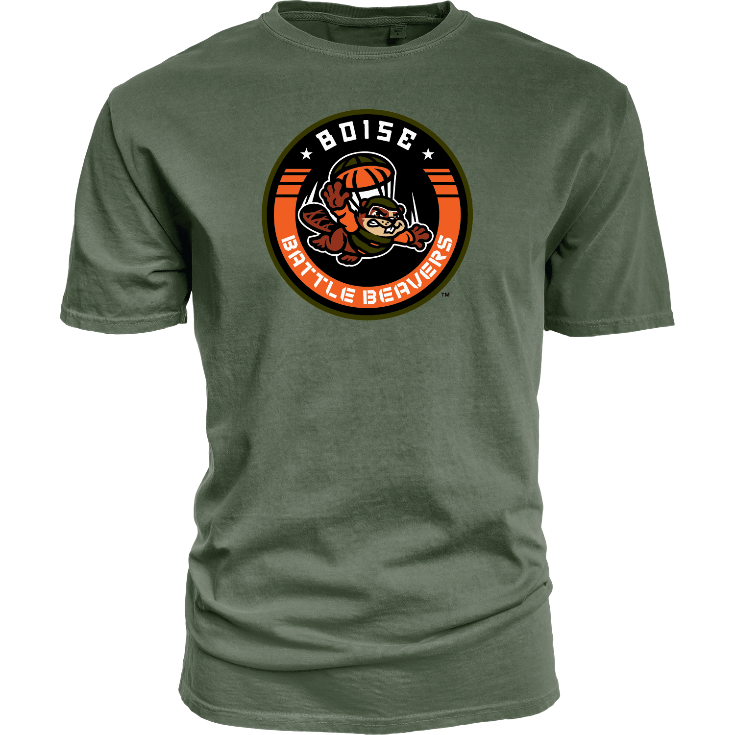 BOISE BATTLE BEAVERS PATCH TEE