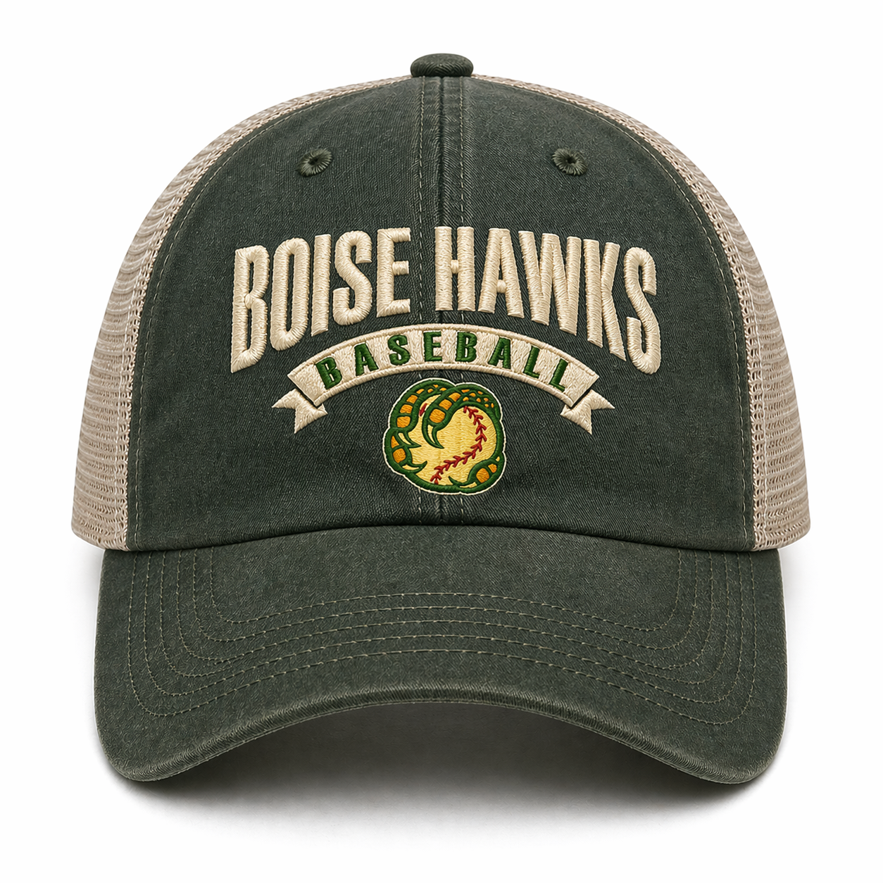 BOISE HAWKS BANNER TRUCKER HAT
