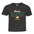 BOISE HAWKS TODDLER BASEFACE TEE, VINTAGE SMOKE