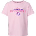 BOISE HAWKS YOUTH GIRLS JONI TEE, PINK