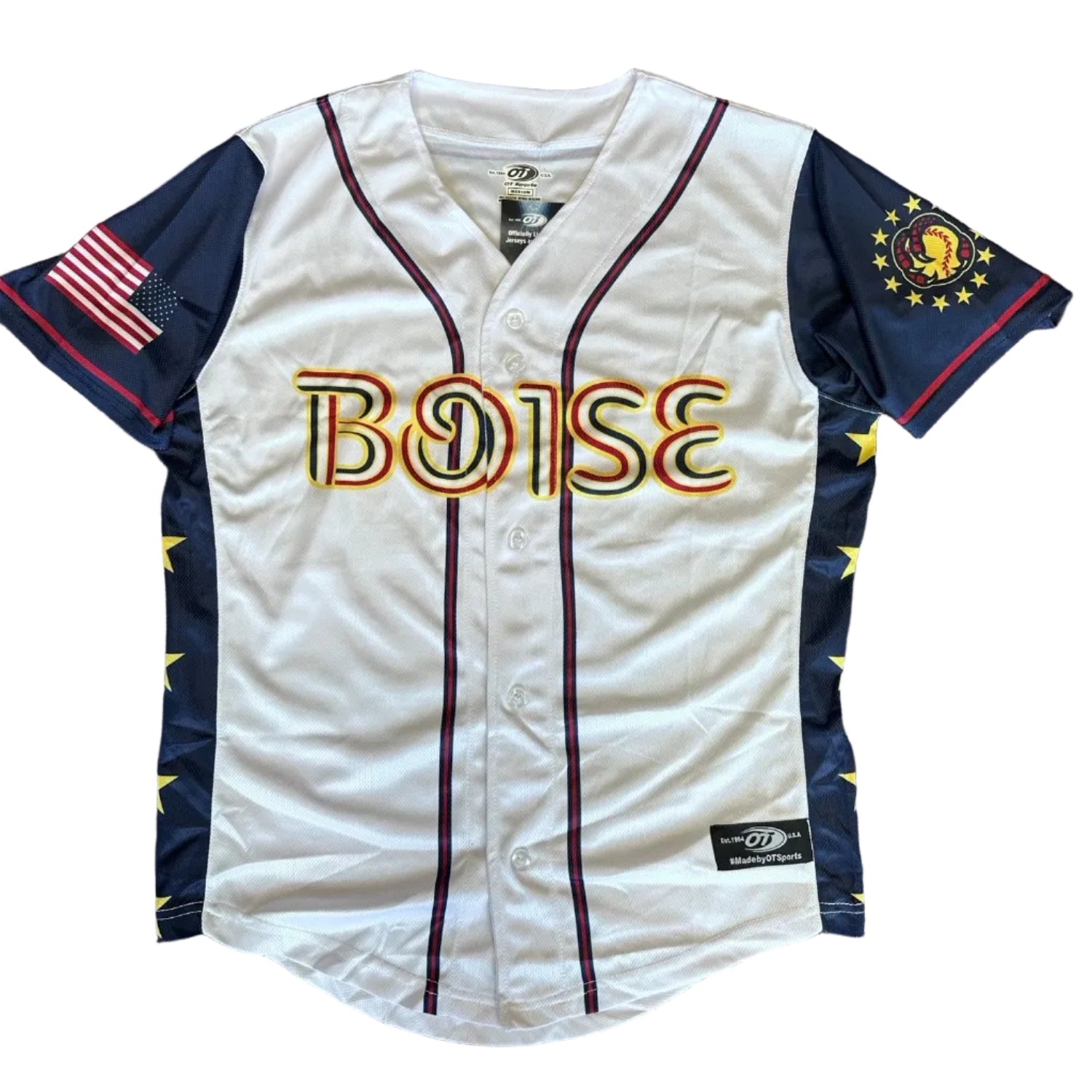 BOISE HAWKS YOUTH STARS AND STRIPES JERSEY